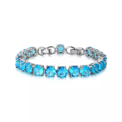 Pulseira Luxo Ball Light Blue