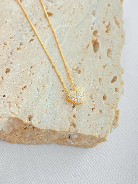 COLAR MINI CORAÇÃOCRAVEJADO