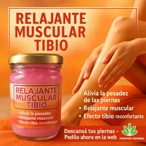 Gel tibio relajante muscular x 100cc - comprar online
