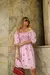 Vestido Vitória (lilás com bordado de morango) - loja online