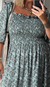 Imagem do Vestido Amanda (Floral fundo verde)