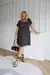 Vestido Samy (floral fundo preto) - Nana Banana