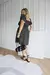 Vestido Samy (floral fundo preto)