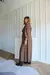 Imagem do VESTIDO MIDI LUCIANA (POA OFF FUNDO MARROM)