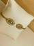 Bracele Bicolor Cravejado - comprar online
