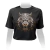 Cropped Tribal Feline