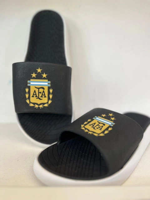 CHANCLETAS AFA GOMA NEGRO