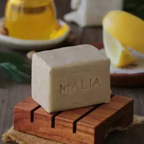 Shampoo sólido Jojoba y Limón Malia