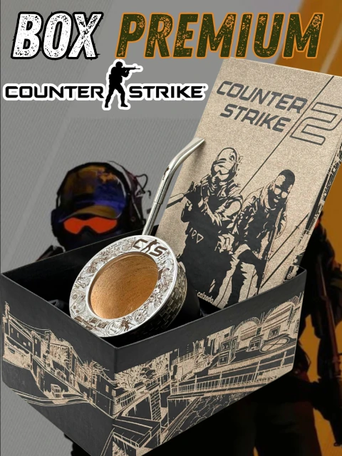 BOX PREMIUM con mate "COUNTER STRIKE"