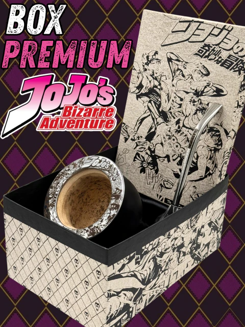 BOX PREMIUM con mate "JOJO’S BIZARRE"