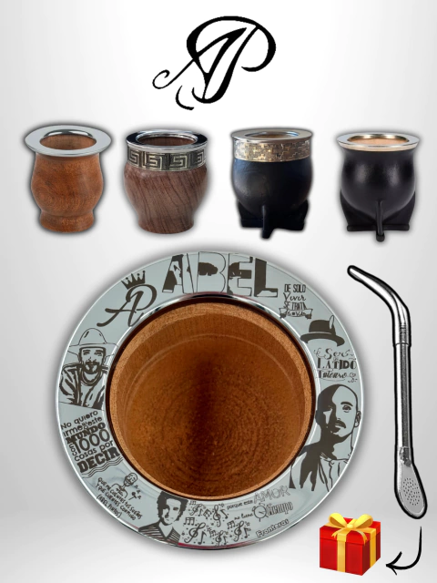 Mate Personalizado "Abel Pintos"
