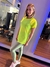 Blusa de Tule Slim Amarelo Neon