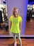 Blusa de Tule Slim Amarelo Neon - comprar online
