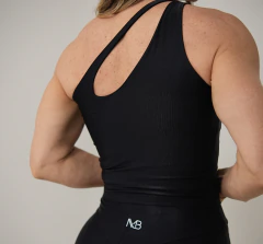 BLUSA NULA MANGA CANELADA PRETA - comprar online