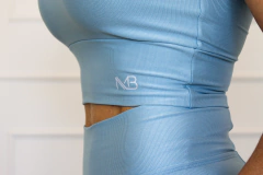 CROPPED FRAN CANELADO CINDERELA - MISS BATOM FITNESS