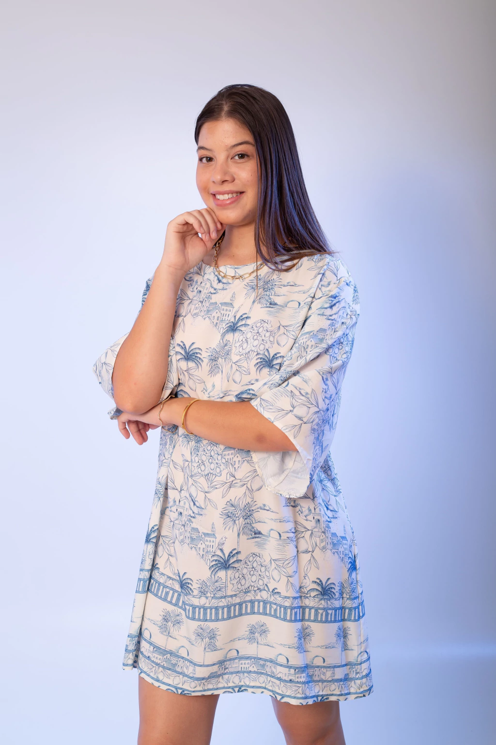VESTIDO OVER PÉ DE LIMOEIRO