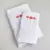 Set Toalla Toallon Bordado Franco Valente Trio de Flores 400 Gr - comprar online