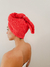 Turbante de baño Coral  de algodón 100% 