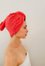 Turbante de baño Coral  de algodón 100% 