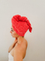Turbante de baño Coral  de algodón 100% 