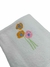 Toalla Rostro Franco Valente 100 % Algodon 400 Gr Flores - TOALLAS & TOALLONES