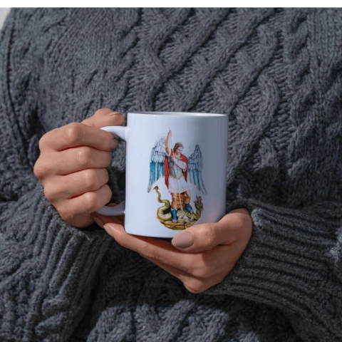 Caneca São Miguel Arcanjo