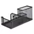 Organizador de Mesa de Escritório telado de metal resistente 20x10cm 3 Divisór