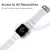 Relógio Esporte banda clara + caso para apple watch 8 7 6 se 5 4 3 alça de silicone tra na internet