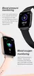Imagem do Relógios inteligentes para homens e mulheres, smartwatch, frequência cardíaca