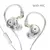 Kz edx pro dynamic em fones de ouvido hifi bass fones de ouvido no monitor de ou na internet