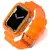Relógio Esporte banda clara + caso para apple watch 8 7 6 se 5 4 3 alça de silicone tra na internet