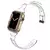 Relógio Esporte banda clara + caso para apple watch 8 7 6 se 5 4 3 alça de silicone tra na internet