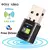 Adaptador wi-fi 5ghz adaptador wi-fi de 2.0 usb 600m antena wi-fi adaptador ethe