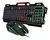 Imagem do Kit Teclado e Mouse Gamer Profissional LED Colorido USB 2.0 PC retroiluminado 3