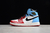 AIR JORDAN 1 HIGH OG FEARLESS WHITE/BLUE-VARSITY RED-BLACK