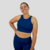 Cropped Hug Marinho - comprar online