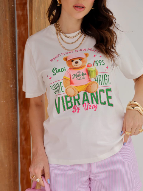 Camiseta Feminina Magic Flows Off Uzzy Algodão - comprar online