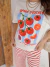Camiseta Feminina Tomate Off Uzzy Algodão - loja online