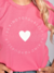 Camiseta Feminina Be kind Rosa Uzzy Algodão - comprar online
