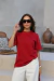 Camiseta Feminina Jade Vermelho - comprar online