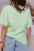Camiseta Feminina Jade Verde Pistache - loja online