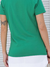 Camiseta Feminina Felicita Verde Uzzy Algodão - loja online