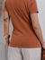 Camiseta Feminina Estonada Heart Ferrugem Uzzy Algodão - Uzzy T-Shirt Atacado