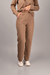 Calça Moletom Careca Wide leg Marrom Uzzy - comprar online