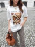 Camiseta Feminina Warm Heart OFF Uzzy Algodão - loja online