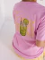 Camiseta Feminina Caipirinha Rosa Chiclete Uzzy Algodão na internet