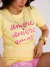 Camiseta Feminina Estonada Amore Amarelo Uzzy Algodão - Uzzy T-Shirt Atacado