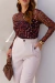 Blusa Manga Longa Tule Bambi Uzzy na internet