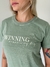 Camiseta Feminina Estonada Winning Verde Uzzy Algodão - comprar online