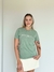 Camiseta Feminina Estonada Winning Verde Uzzy Algodão na internet